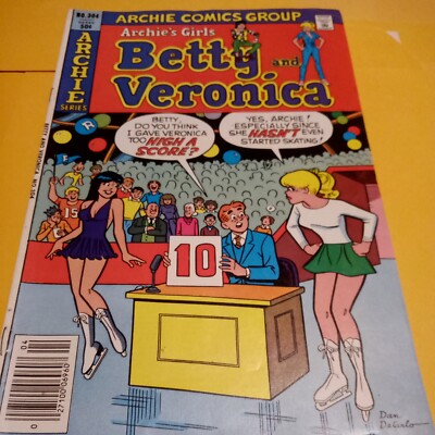 Archie's Girls Betty and Veronica Issue #304 (April 1981,  Close Up Inc)