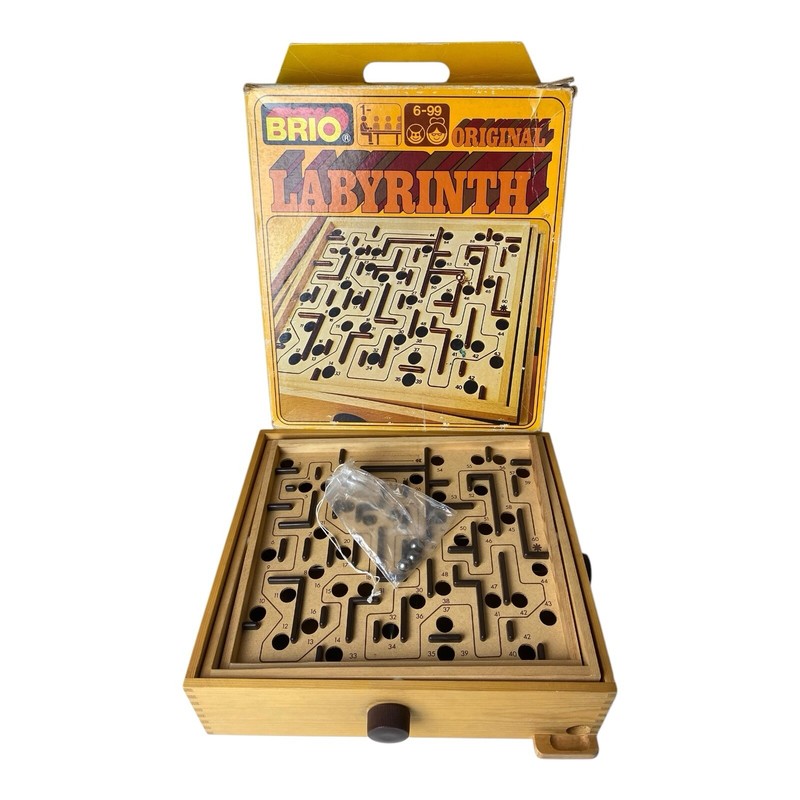 Brio Labyrinth 7310 Holzlabyrinth Mit 3 Kugeln Geschicklichkeitsspiel Mit Ovp