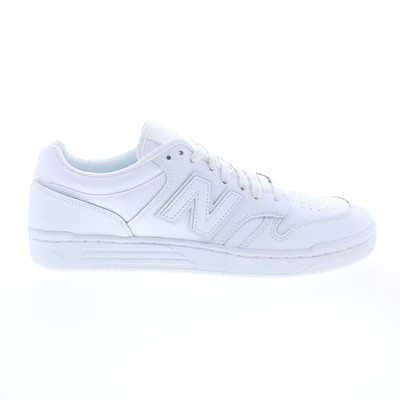 

New Balance 480 BB480L3W Мужские Белые Кожаные Кроссовки Lifestyle Обувь 9.5, Белый, New Balance 480