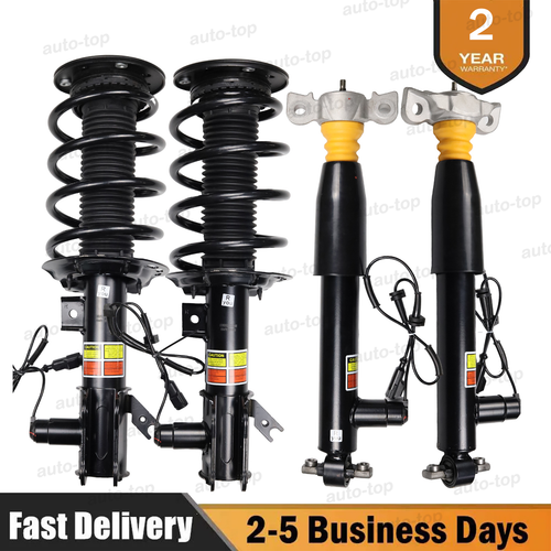 Full Set For Lincoln MKZ Front Rear Shock Struts Assys Electric GAS DOHC 2013
