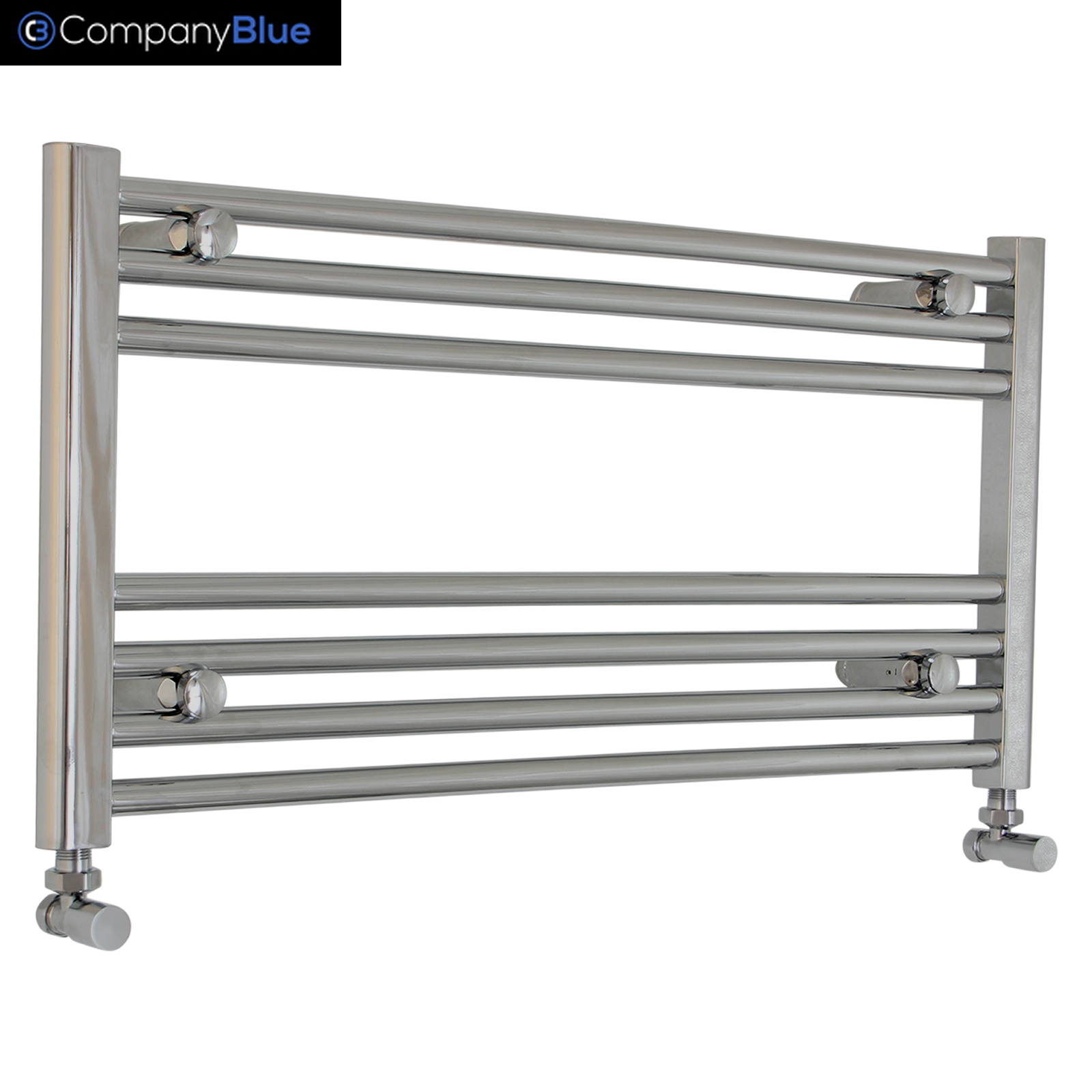 700mm Wide 400mm high Bathroom Heated Towel Rail Radiators Rad Chrome