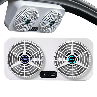 Car Exhaust Fan Car Window Fan Usb Cooling Radiator Energy Saving Auto Cooler 