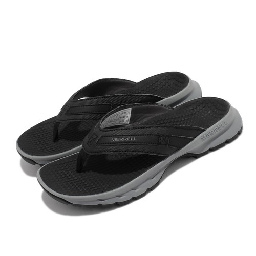 

Merrell Cedrus Flip 3 Черные женские шлепанцы с ремешками на шлепанцах Тапочки J036392, Черный, Cedrus Flip 3