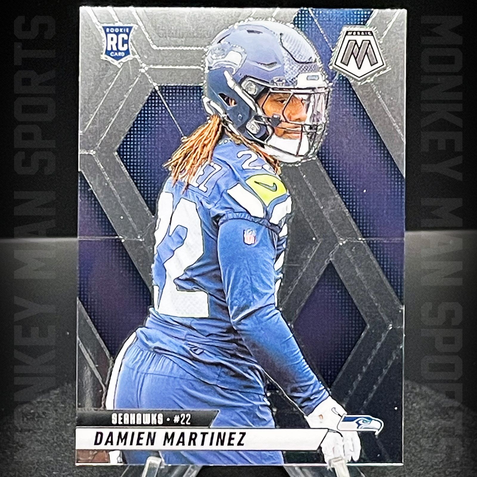 2025 Mosaic - Damien Martinez Rookie RC - #360 SEAHAWKS MINT