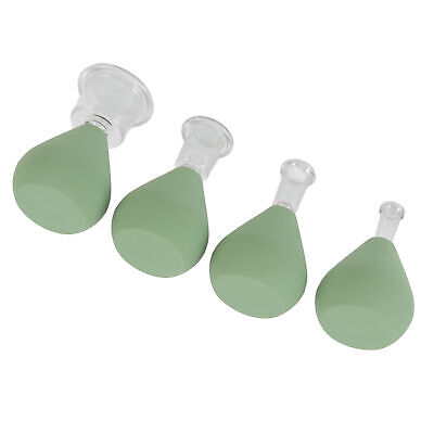 4Pcs Facial Cupping Therapy Set Help Sleep Tighten Skin Reduce Fine Lines