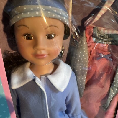 Donna Two of Us Blonde 32 Inch Doll with Two Winter Outfits New In Box