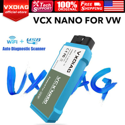 For VW VXDIAG NANO Auto All System Diagnostic Tool Car OBD2 Code Read Scanner 