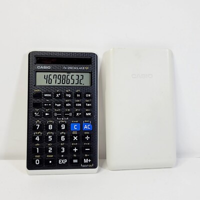 Casio Fx 260 Solar Ii Nf Solar Scientific Calculator With Cover D2のebay公認海外通販 セカイモン
