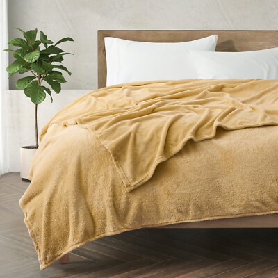 Soft, Small Throw Blankets - 50'' x 60'' - 16 VIBRANT COLORS -Perfect for Any Time