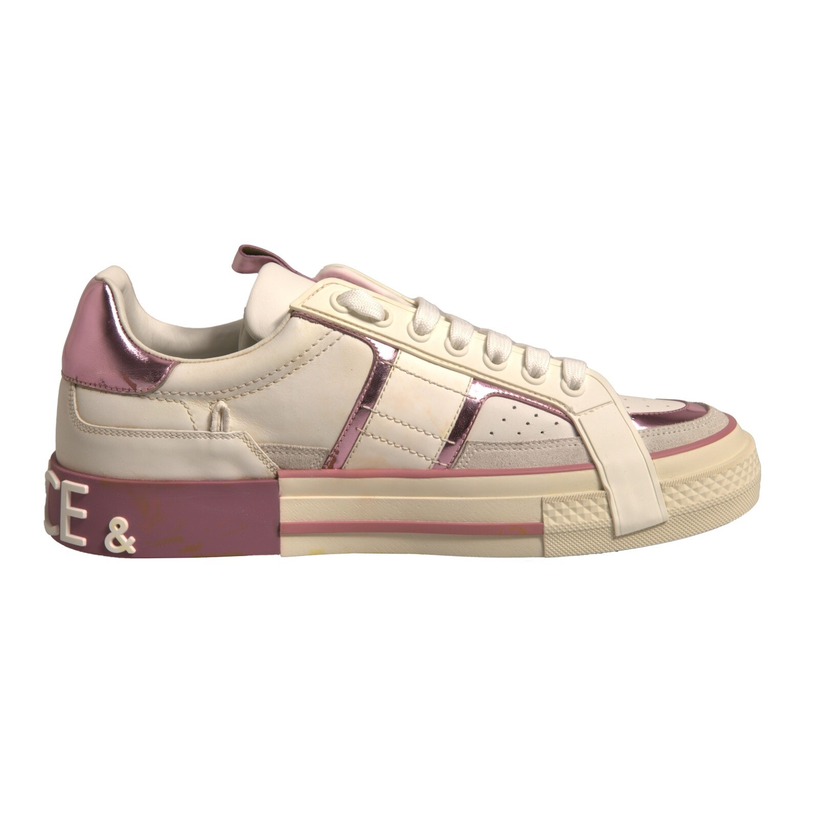 DOLCE & GABBANA Shoes Multicolor Logo CUSTOM 2.Zero Sneakers