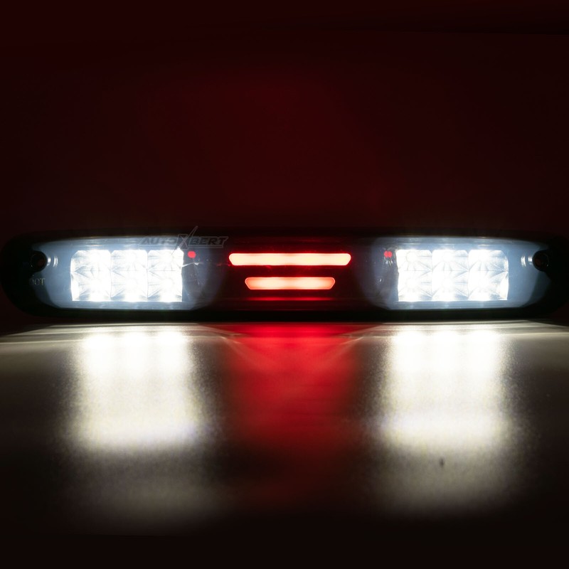 FULL LED For Chevy Silverado GMC Sierra 07-13 Brake Tail Cab Roof Center Light