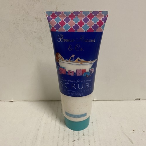 Bonnie Marcus Foot Scrub Citrus Mint HTF