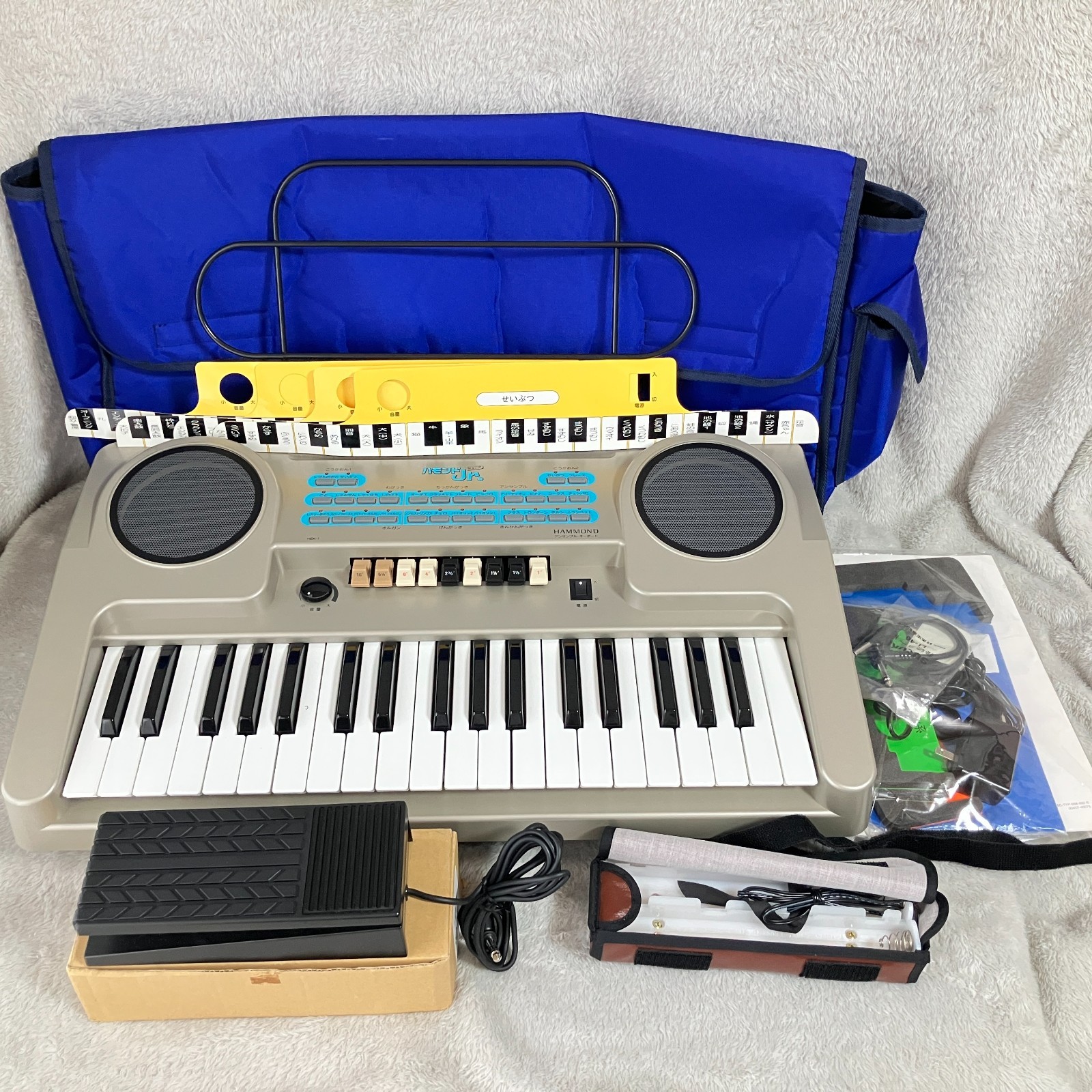 ハモンドJr. HEK-1 ドローバーオルガン ペダル V-20R SUZUKI Hammond Jr. Drawbar Organ hek-1 keyboard 37 & V-20R