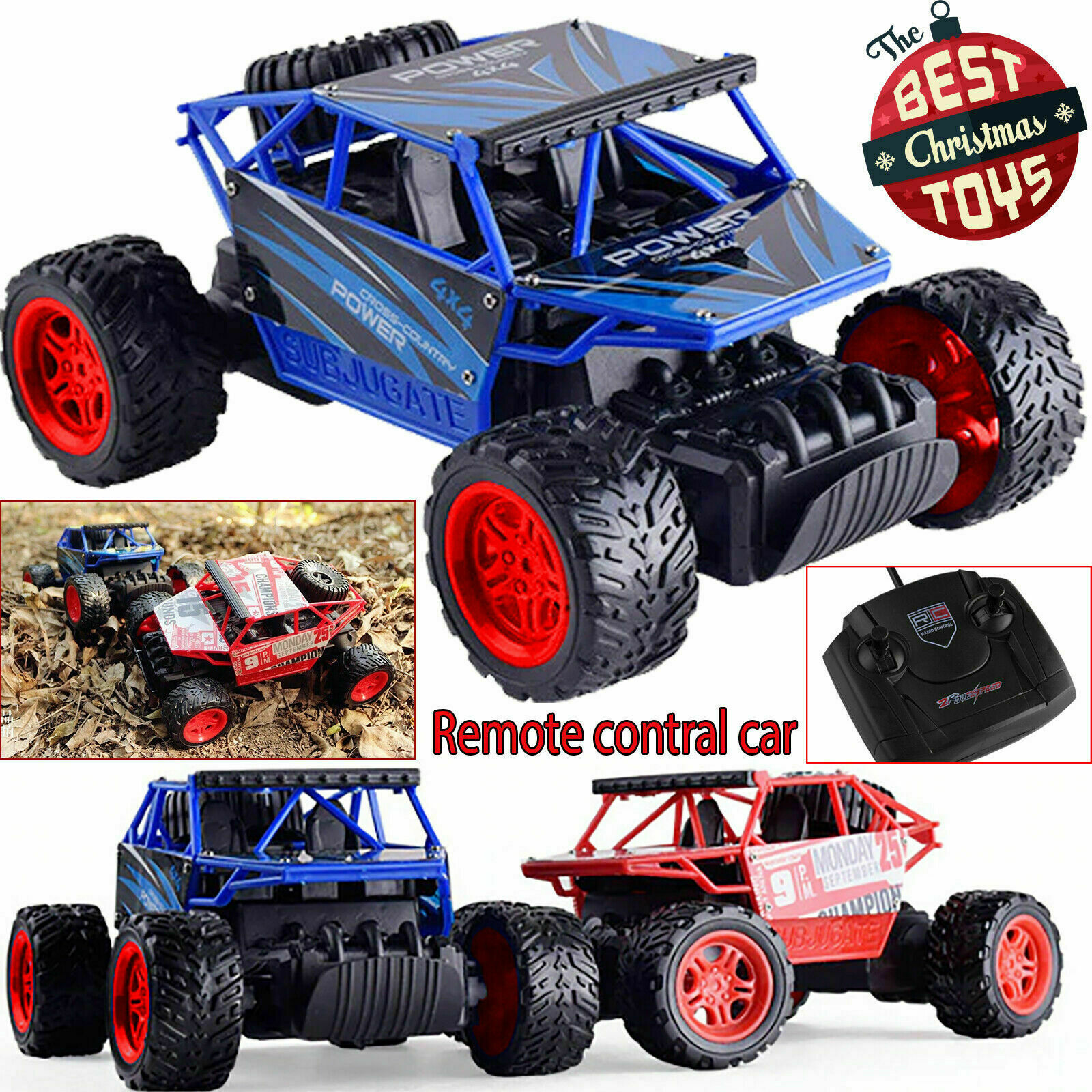 Ropa, calzado y complementos 2.4G 1/18 4WD Radio Control Remoto RC fuera de carretera Coche Camión Rock Crawler Juguete Regalos govsupport.startupthailand.org