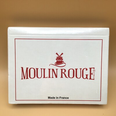 Moulin Rouge Paris NEW Deck Of Cards Box - Sealed, Authentic, 2 Decks, France