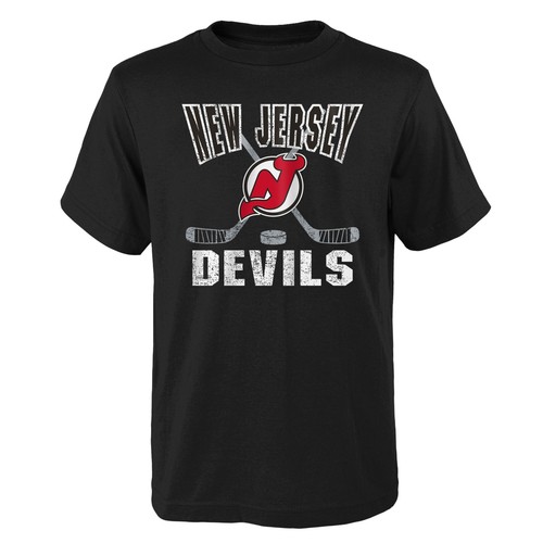 Футболка с коротким рукавом NHL Youth Boys New Jersey Devils, черная