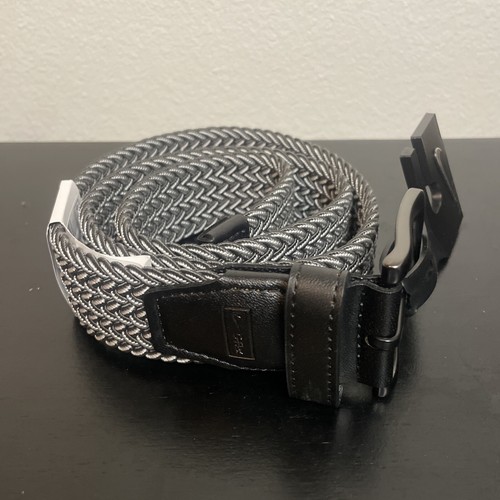 NEW Nike G-Flex Woven Stretch Dark Grey/White Golf Belt Men's Size Large (40-42) | eBay NEW Nike G-Flex Woven Stretch Dark Grey/White Golf Belt Men's Size Large (40-42) | eBay
