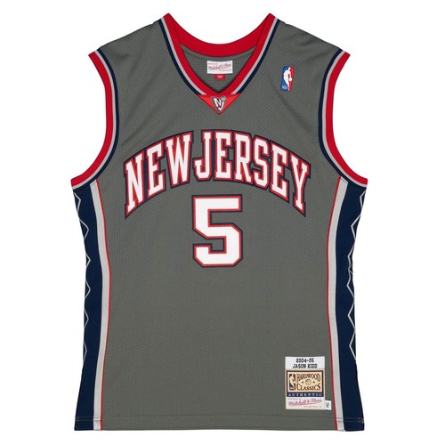 

MITCHELL - NESS NBA ALT JERSEY NEW JERSEY NETS 2004 JASON KIDD, Pewter grey