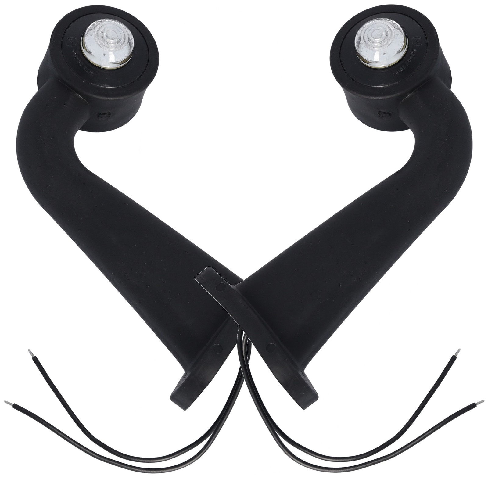 2x LED Seitenmarkierungsleuchte li+re 12/24V Begrenzungsleuchte LKW PKW Anhänger
