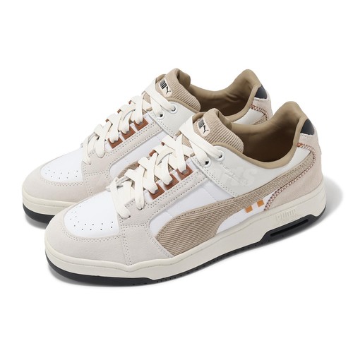 Puma Slipstream Lo Для фанатов, Белый, Серый, туманный, мужской, повседневный, унисекс 395743-01