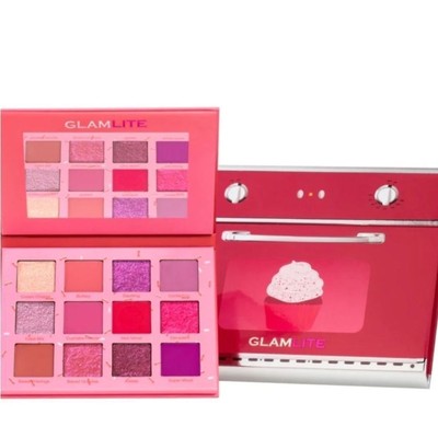 NIB SEALED Glamlite Cosmetics Cupcake Palette Yummy Sweet Pink Shades