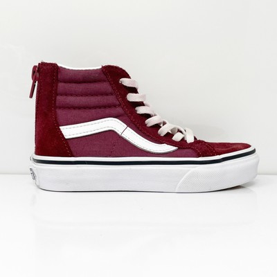 

Vans Girls Sk8 Hi 721278 Красная повседневная обувь Кроссовки Размер 11.5, Красный, Sk8 Hi