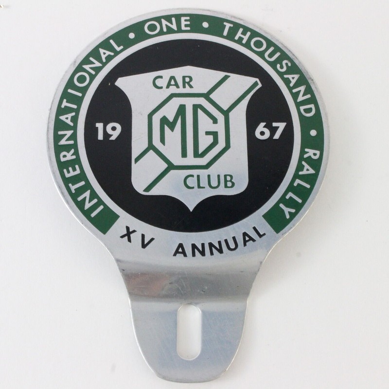 MG Car Club 1967 International One Thousand Rally 3.5