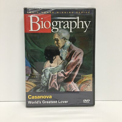 Biography: Casanova - World's Greatest Lover (DVD, A&E)