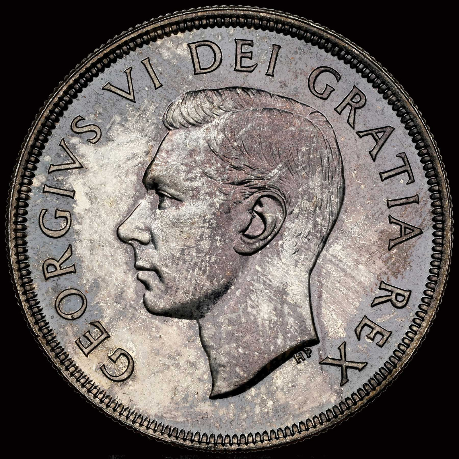 NGC MS64 1949 CANADA 'Newfoundland' Silver Dollar 