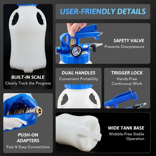 OMT 10L Transmission Fluid Pump Extractor & Dispenser ATF Refill Pump Tool Kit