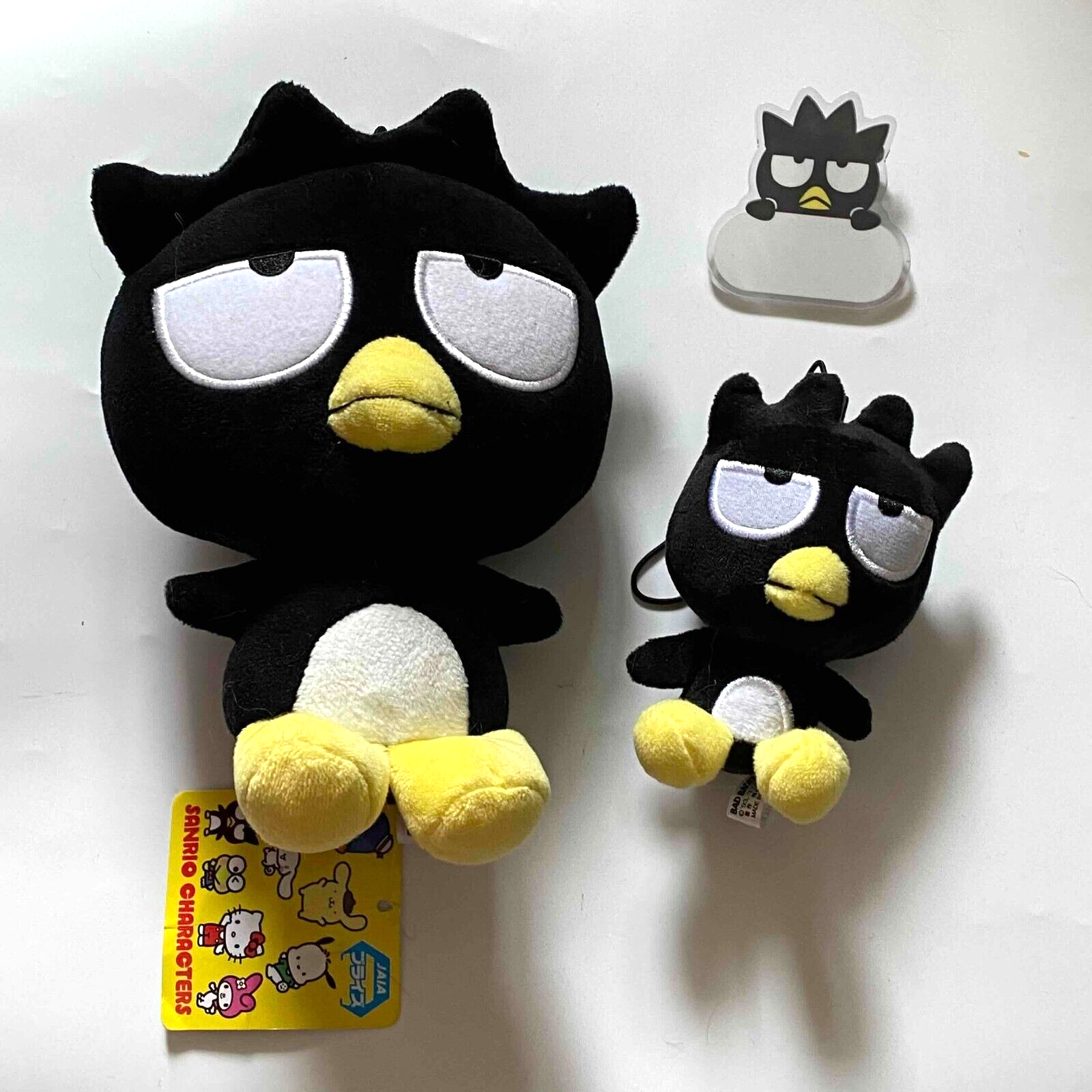 Bad badtz maru 2 plush and name tag set | eBay