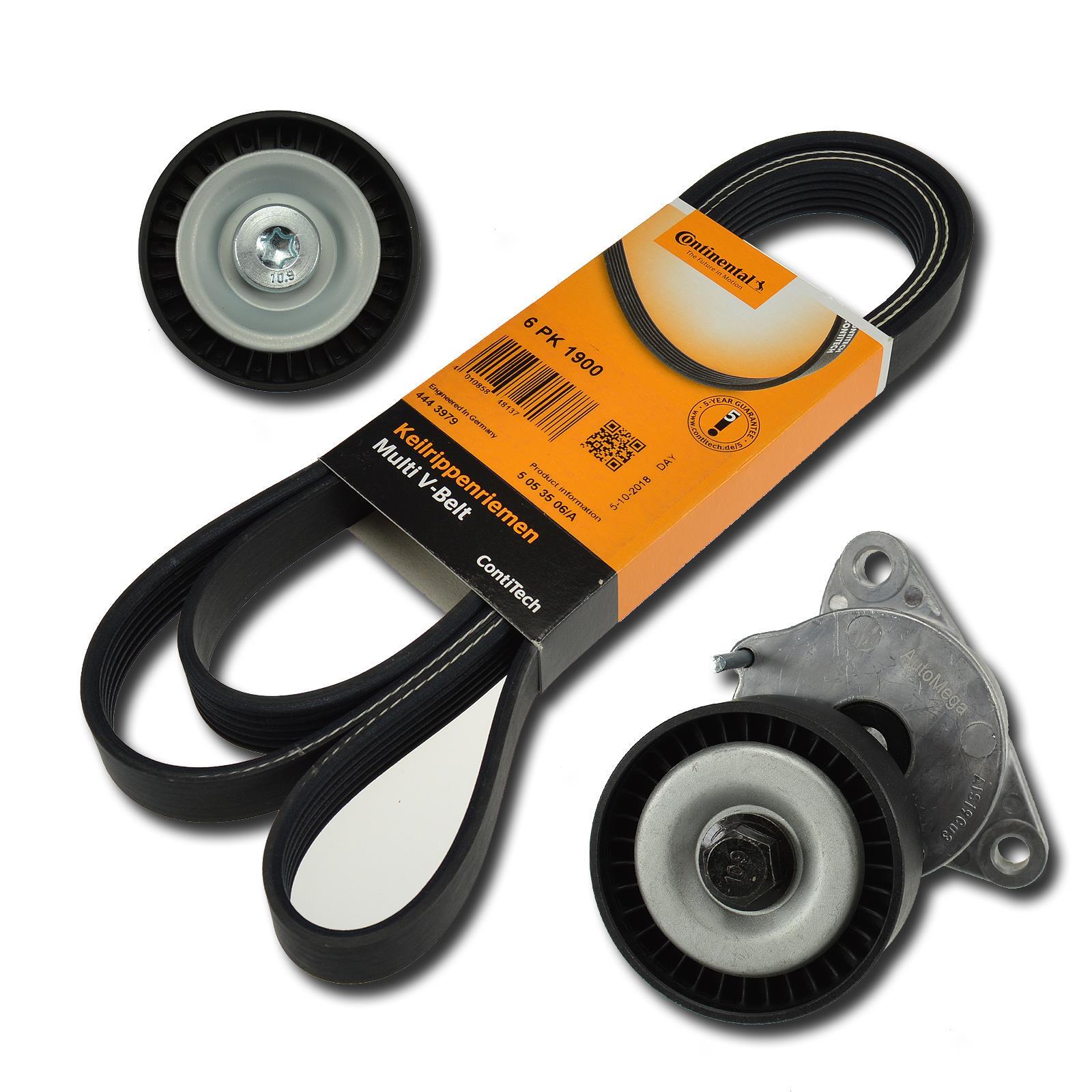 CONT 6PK2190 Kelrppenremen + NA Remenspanner Spannrolle Für CL203