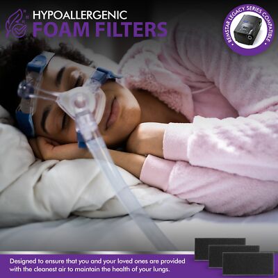 Mars Wellness CPAP Filter Kit – For REMstar Legacy Series Pro, Plus, Auto, Lite