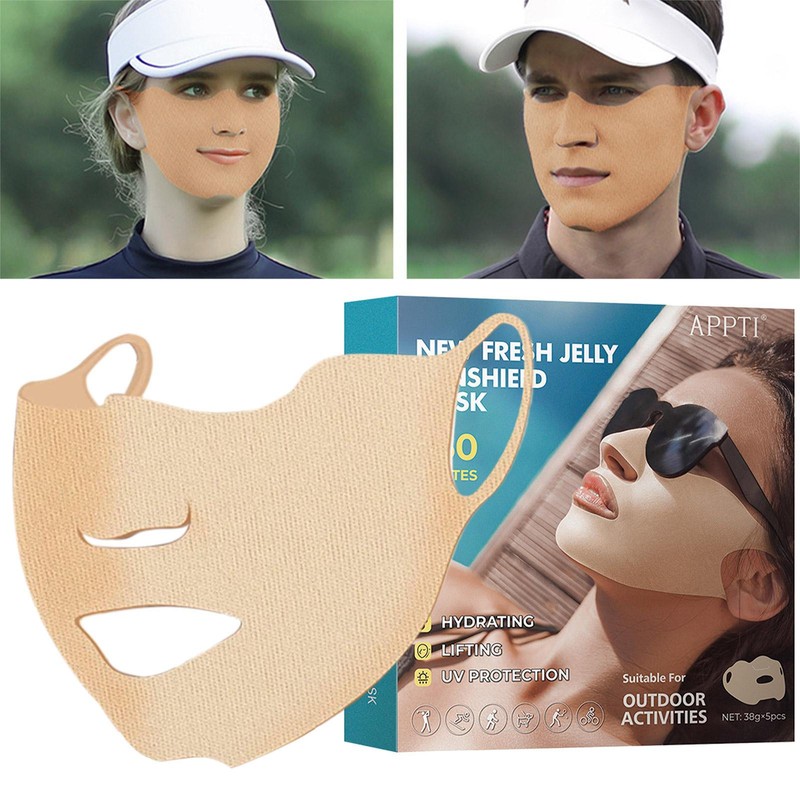 Patch Uv Mask Golf Patch For Sun Protection For Golf Mountai