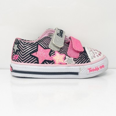 

Skechers Girls Shuffles Triple Up 10249N Многоцветная повседневная обувь Кроссовки Размер 5, Multicolor, Shuffles Triple Up Lights