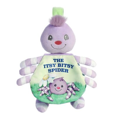 ebba Story Pals Soft Books 9'' Itsy Bitsy Spider, Baby, Toddler Book