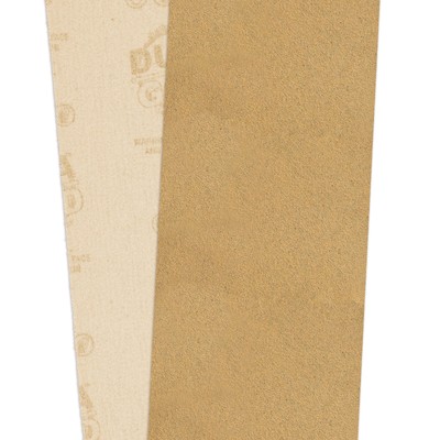 Dura-Gold 80 Grit Gold Longboard Sandpaper Roll 2-3/4" Wide, 12yds, Hook & Loop