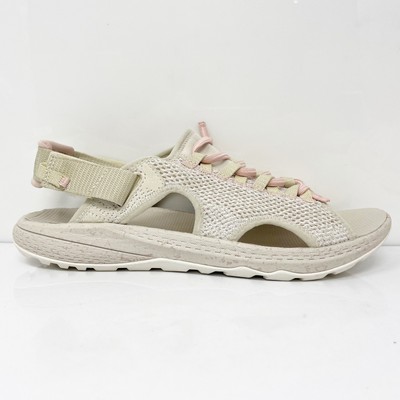 

Бежевые спортивные сандалии Merrell Womens Bravada J004556 с крючком и петлей, размер 8, Бежевый, Bravada