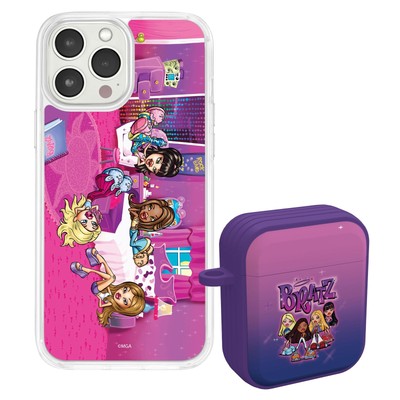 Affinity Bands Bratz Classic HD Phone and Earbud Case Combo Compatible with i...