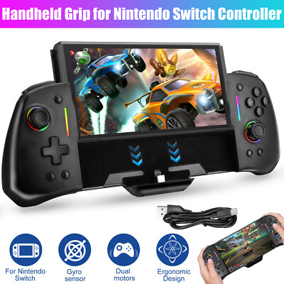 Ergonomic Handheld Grip Gamepad Fit for Nintendo Switch/OLED Joy-Con Controller