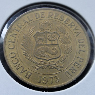 PERU 1 SOL DE ORO 1973 - Km248 - GREAT COIN BRILLIANT - CIRC.- (M536)