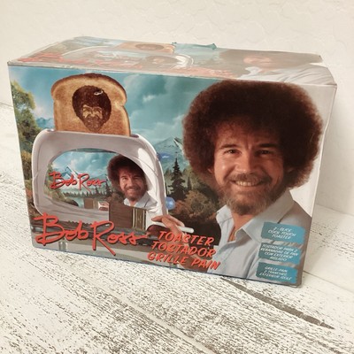 Bob Ross 2 Slice Toaster - Toast Bob's Iconic Face On Your Toast