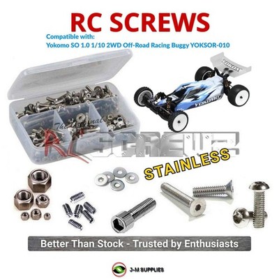 RCScrewZ Stainless Screw Kit yok068 for Yokomo SO 1.0 2WD 1/10 YOKSOR-010 | KIT