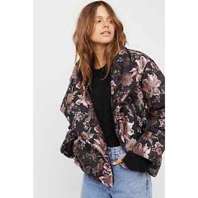 【Acka.】flower jacquard jacket Acka.】flower jacquard jacket Sunflower Jacquard Flower