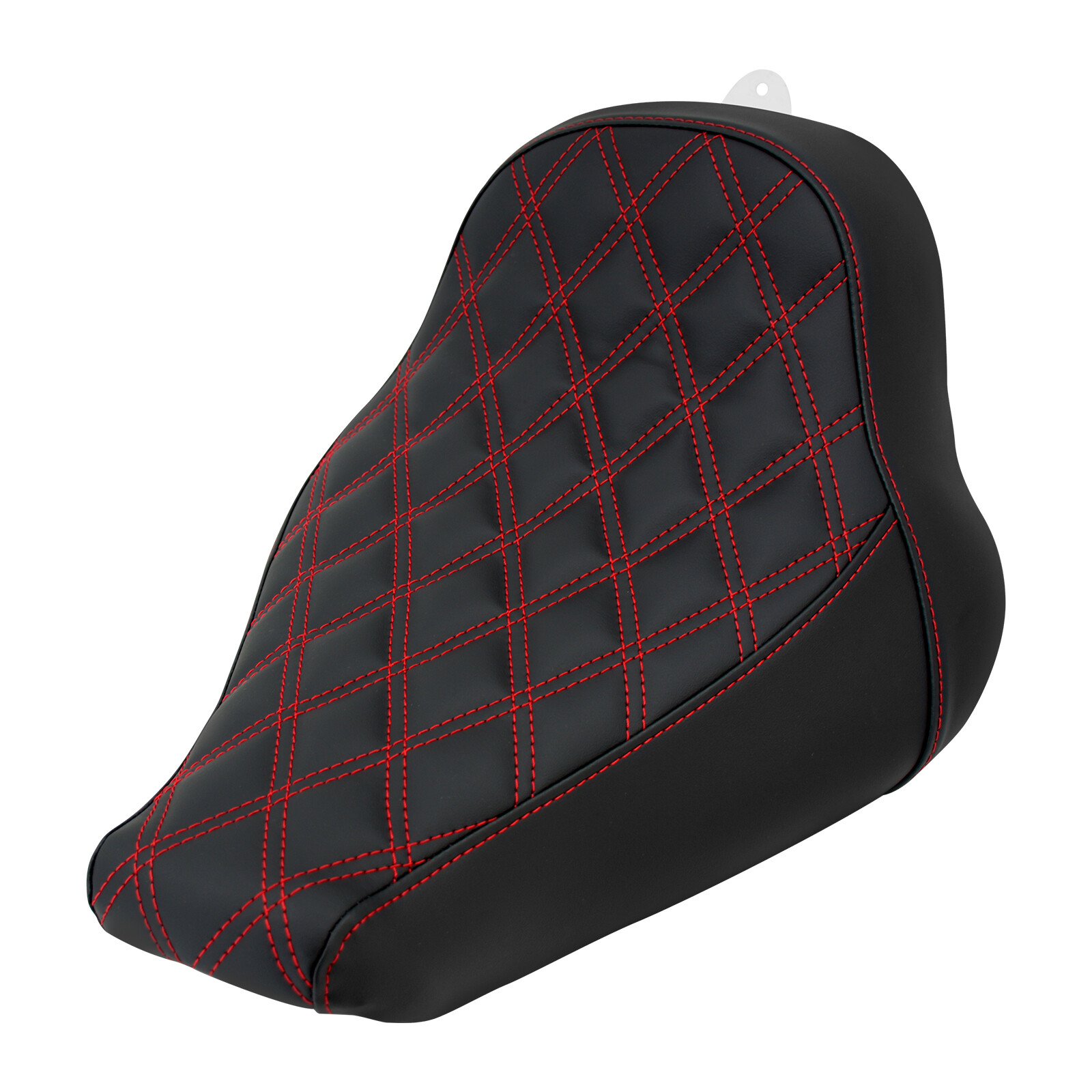 Black Front Driver Solo Seat w/ Red For Harley Fat Boy Breakout FXBR 2018-2023