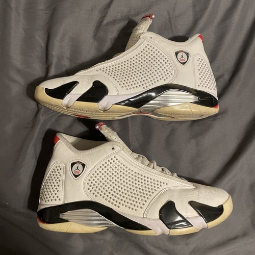 Nike Air Jordan 14 XIV Supreme White Chrome Size 8. BV7630-106