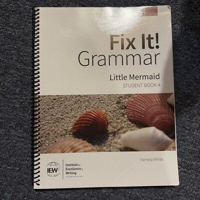 Fix It Grammar: Little Mermaid, Student Book 4 ONLY