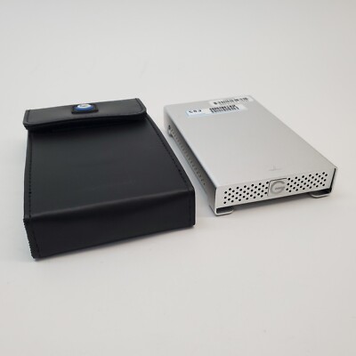 G-Technology 1 TB G-DRIVE mini Portable Drive 0G02576 w/ Case