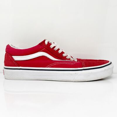 Vans Unisex Off The Wall 500714 Красная повседневная обувь Кроссовки Размер M 8 W 9.5