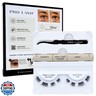 Pro Lash SoftWear Mini Lash Clusters Kit - Seamless, Lightweight Lashes - 7-Day Cluster Eyelash Extensions - False Eyelashes Plus Adhesive and Tweezers - Classic Cat Eye No. 08 Black
